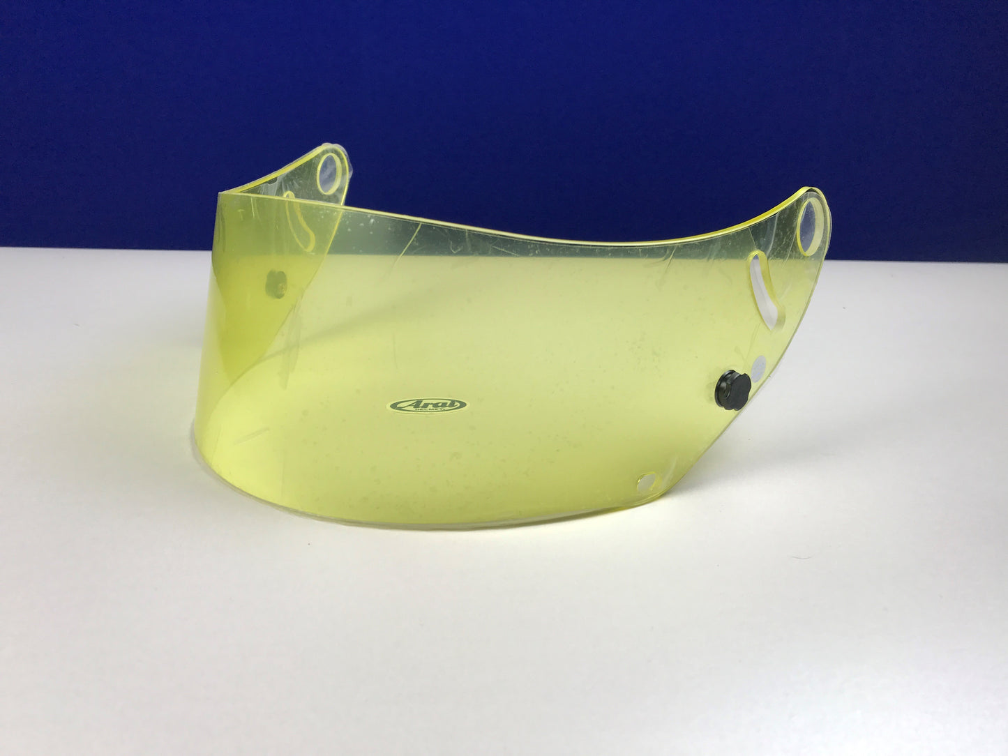 Arai GP-6 Shield — Yellow Coated