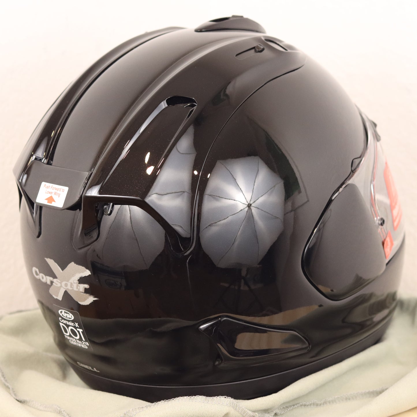 Arai Corsair-X Diamond Black Motorcyle Helmet