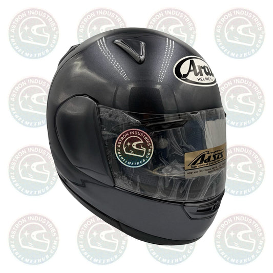 Arai Astral Aluminum Grey Motorcycle Helmet - TheHelmetHub