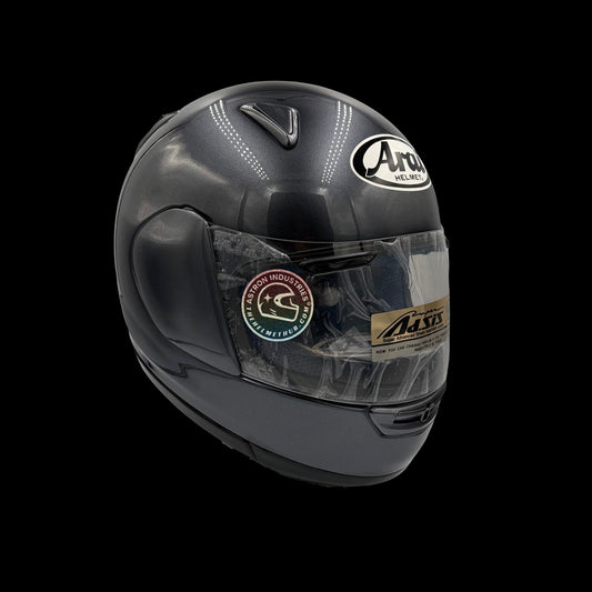 Arai Astral Aluminum Grey Motorcycle Helmet - TheHelmetHub