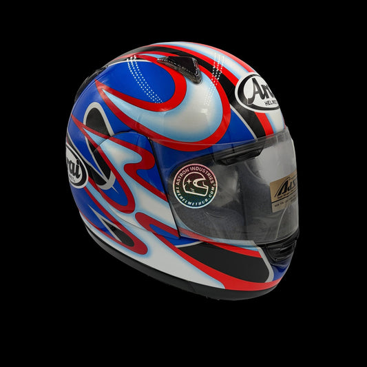 Arai Astral Tempest Black & Blue Motorcycle Helmet - TheHelmetHub