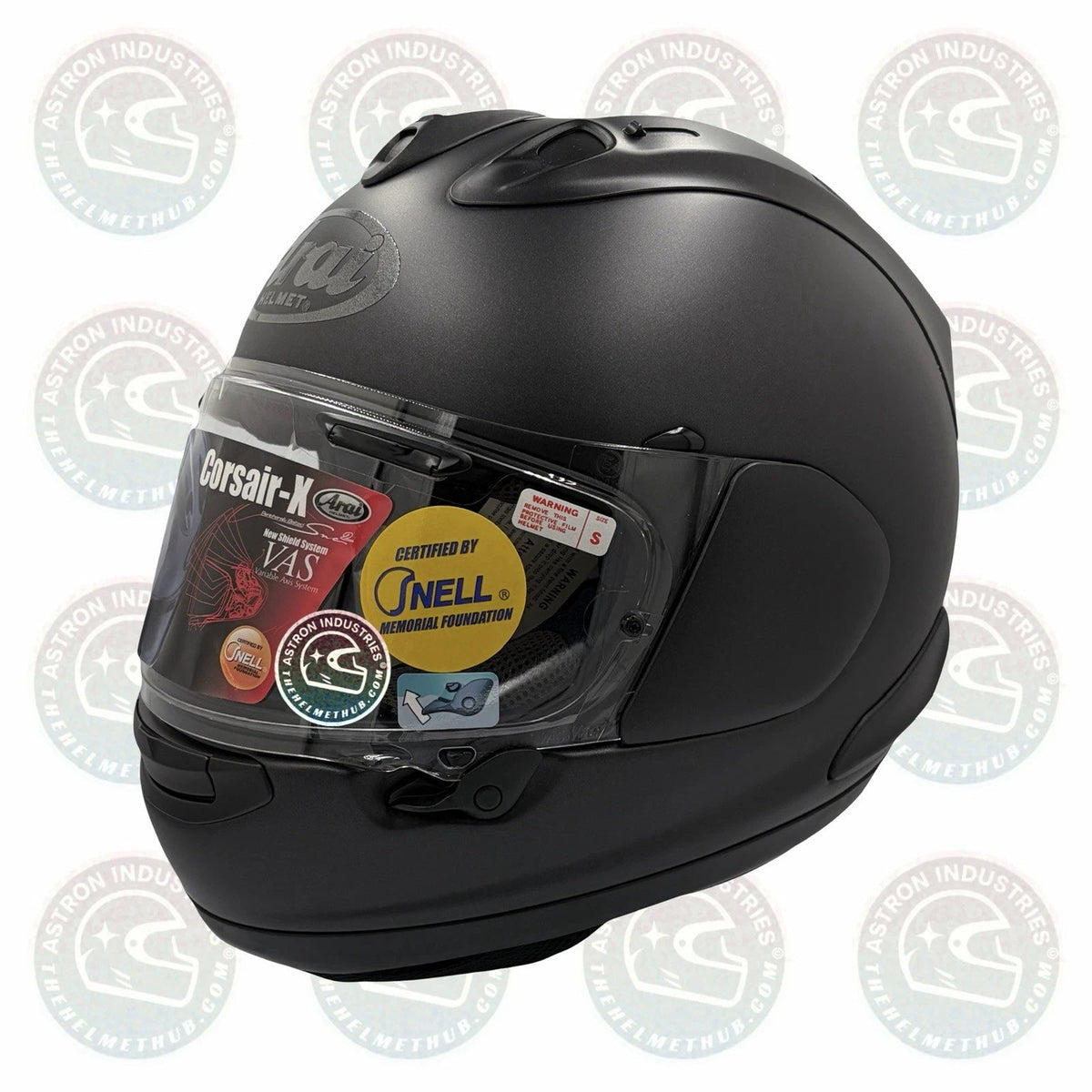 Arai Corsair - X Black Frost Motorcycle Helmet - TheHelmetHub