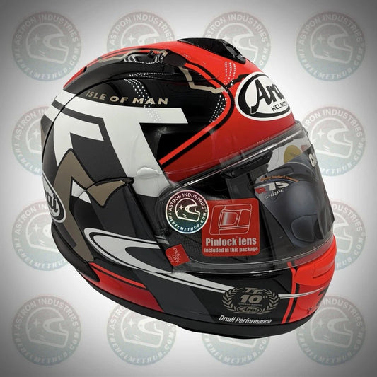 Arai Corsair - X IoM (Isle of Man) TT 2018 Motorcycle Helmet - TheHelmetHub