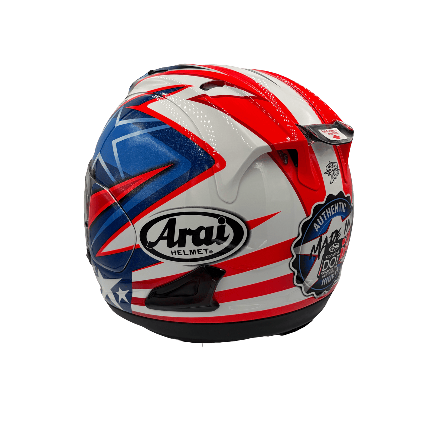 Arai Corsair - X Nicky Hayden "Starline 7" Tribute Motorcycle Helmet - TheHelmetHub