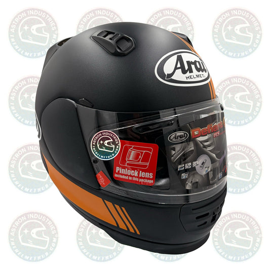 Arai Defiant Base Orange Motorcycle Helmet - TheHelmetHub