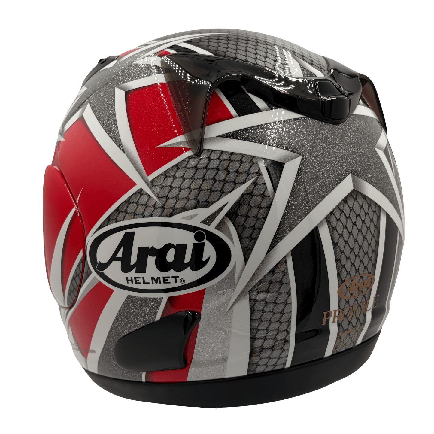 Arai Profile Freedom Red Motorcycle Helmet - TheHelmetHub