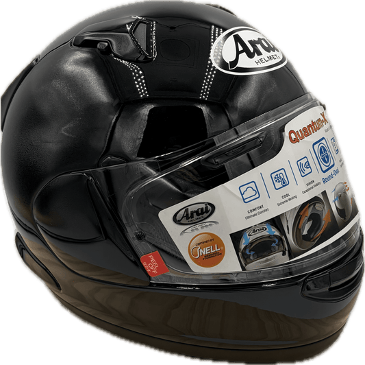 Arai Quantum - X Pearl Black Motorcycle Helmet - TheHelmetHub