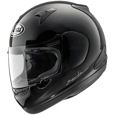 Arai RX-Q Pearl Black Motorcycle Helmet - TheHelmetHub