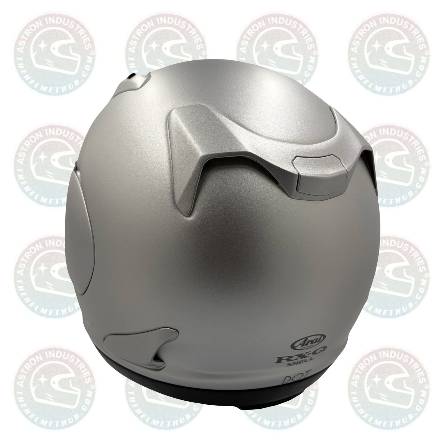 Arai RX - Q Silver Frost Motorcycle Helmet - TheHelmetHub