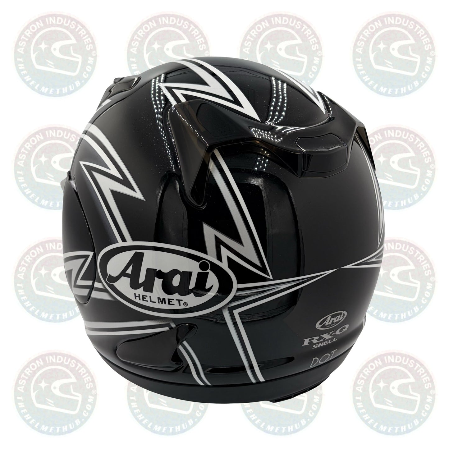 Arai RX - Q Thunder Black Motorcycle Helmet - TheHelmetHub