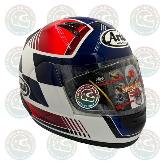 Arai Signet - Q Racer Red Motorcycle Helmet - TheHelmetHub