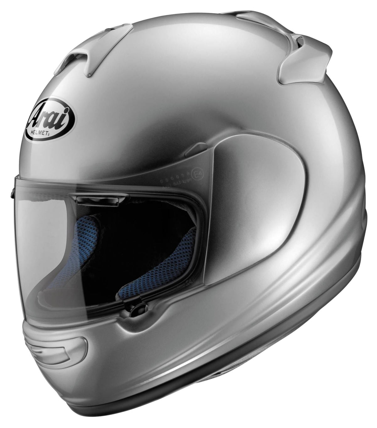 Arai Vector-2 Aluminum Silver Motorcycle Helmet - TheHelmetHub