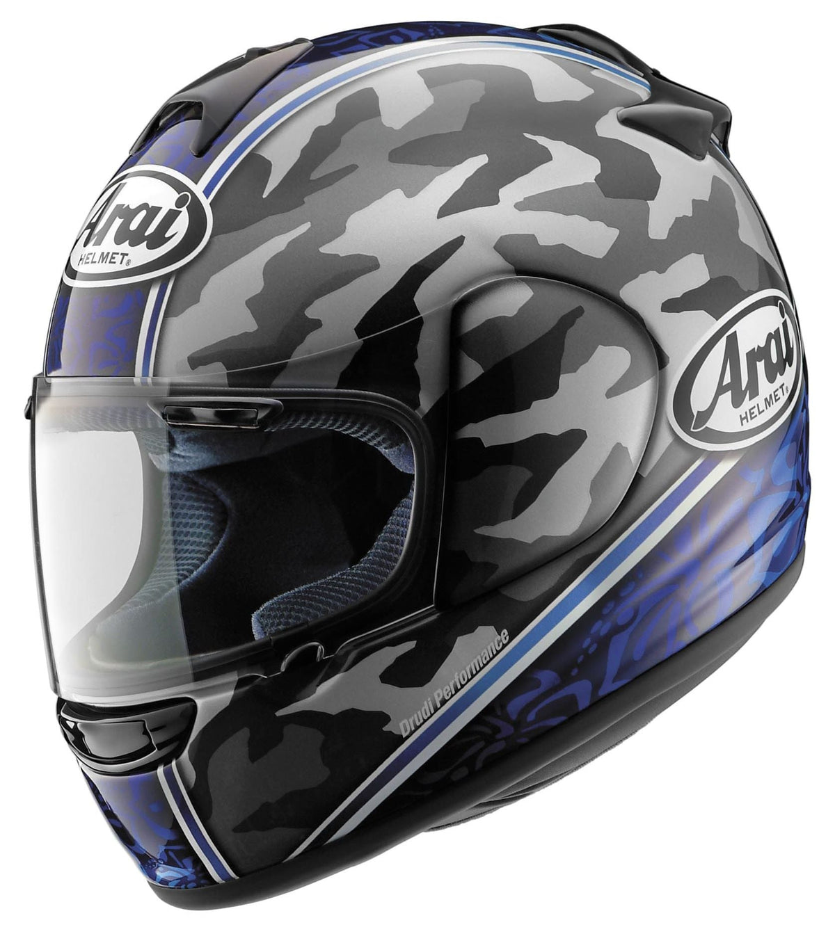 Arai Vector Camo Blue Motorcycle Helmet - TheHelmetHub