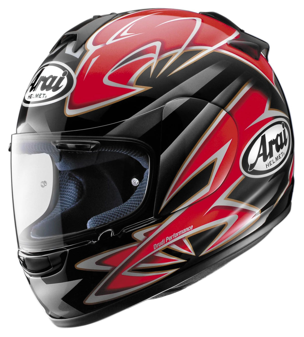 Arai Vector Eagle Red Motorcycle Helmet - TheHelmetHub