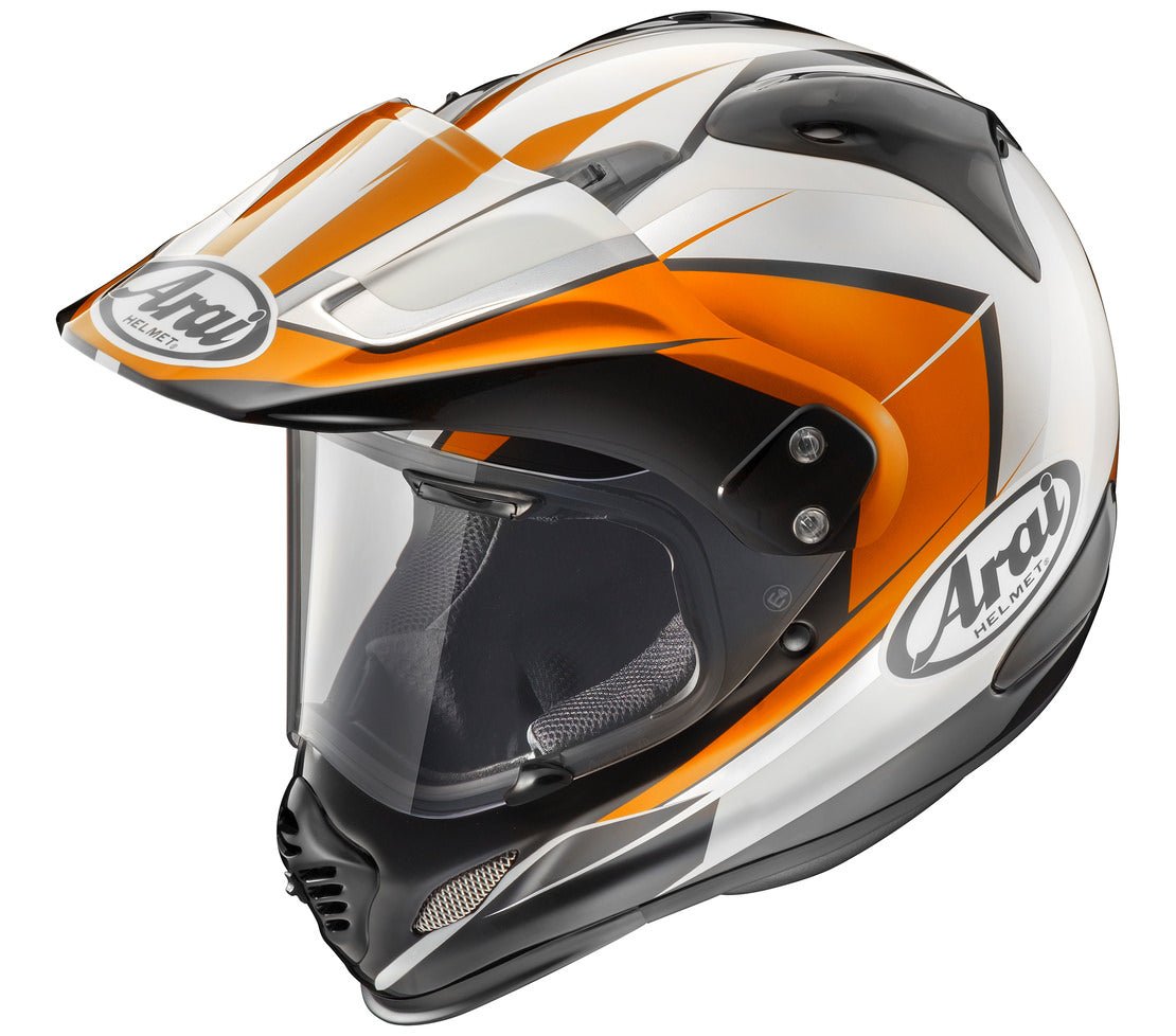Arai XD-4 Flare Orange Motorcycle Helmet - TheHelmetHub