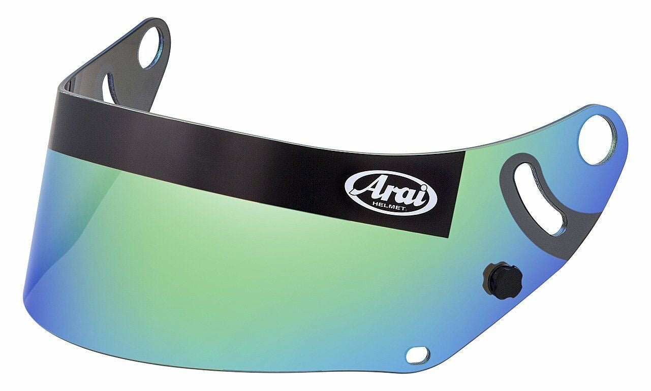 Arai GP-6 VP Mirror Shield — Green