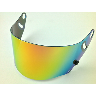 Arai CK-6 Mirror Shield — Red/Orange