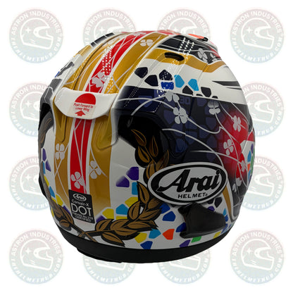Arai Corsair-X Nakagami 3 Replica Motorcycle Helmet