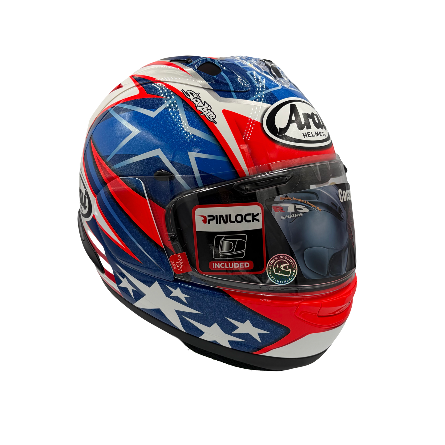Arai Corsair-X Nicky Hayden "Starline 7" Tribute Motorcycle Helmet