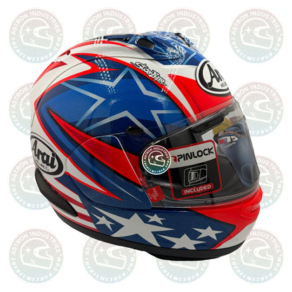Arai Corsair-X Nicky Hayden "Starline 7" Tribute Motorcycle Helmet