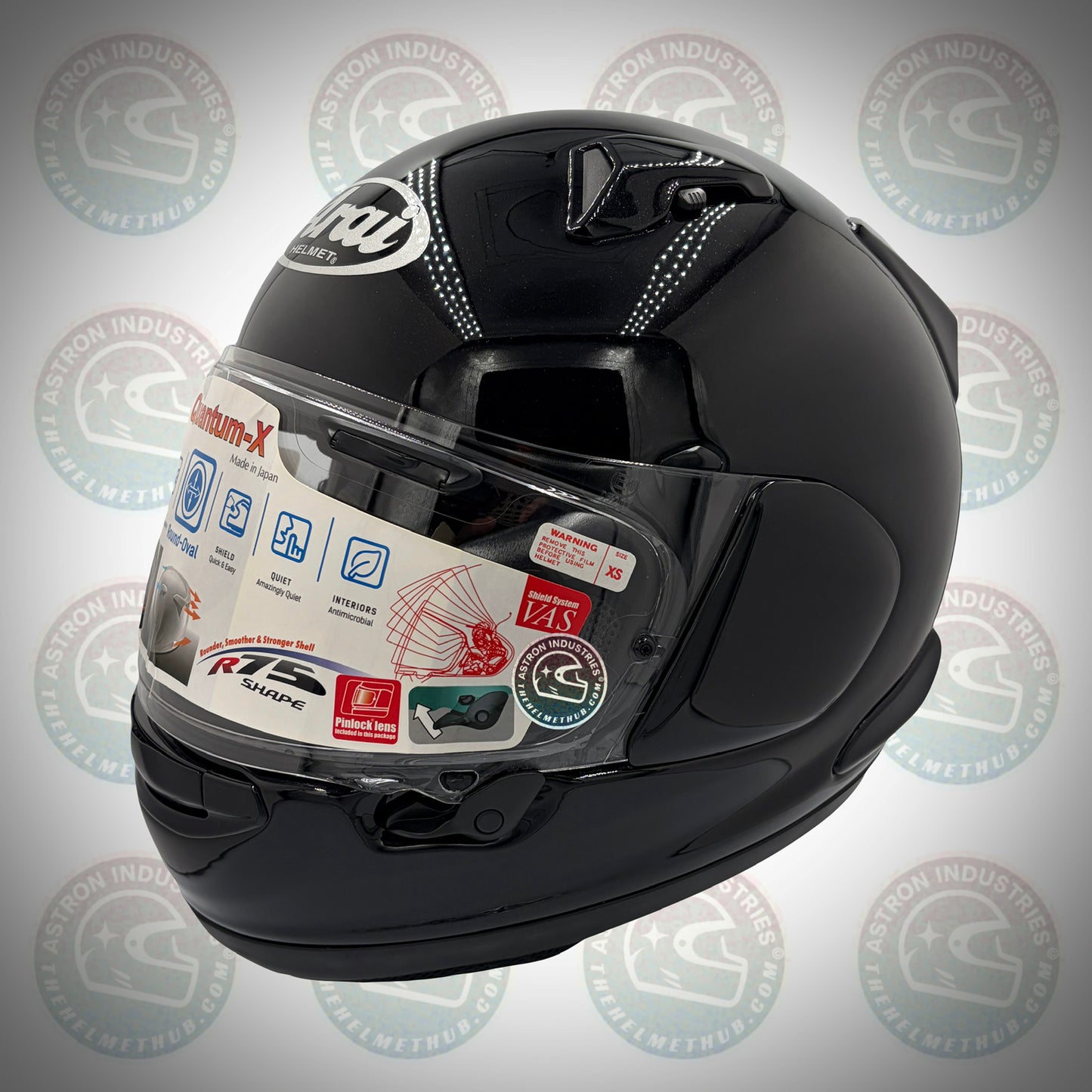 Arai Quantum-X Diamond Black Motorcycle Helmet