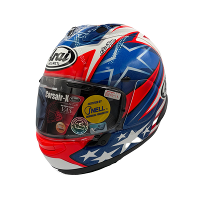 Arai Corsair-X Nicky Hayden "Starline 7" Tribute Motorcycle Helmet