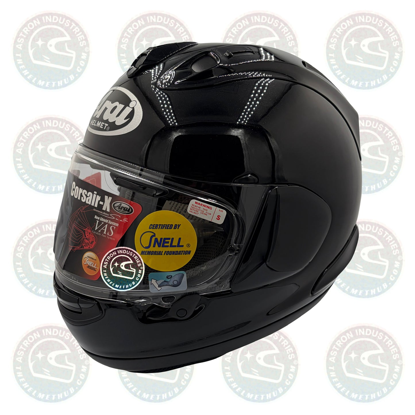 Arai Corsair-X Diamond Black Motorcycle Helmet