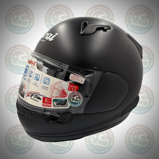 Arai Quantum-X Black-Frost Motorcycle Helmet