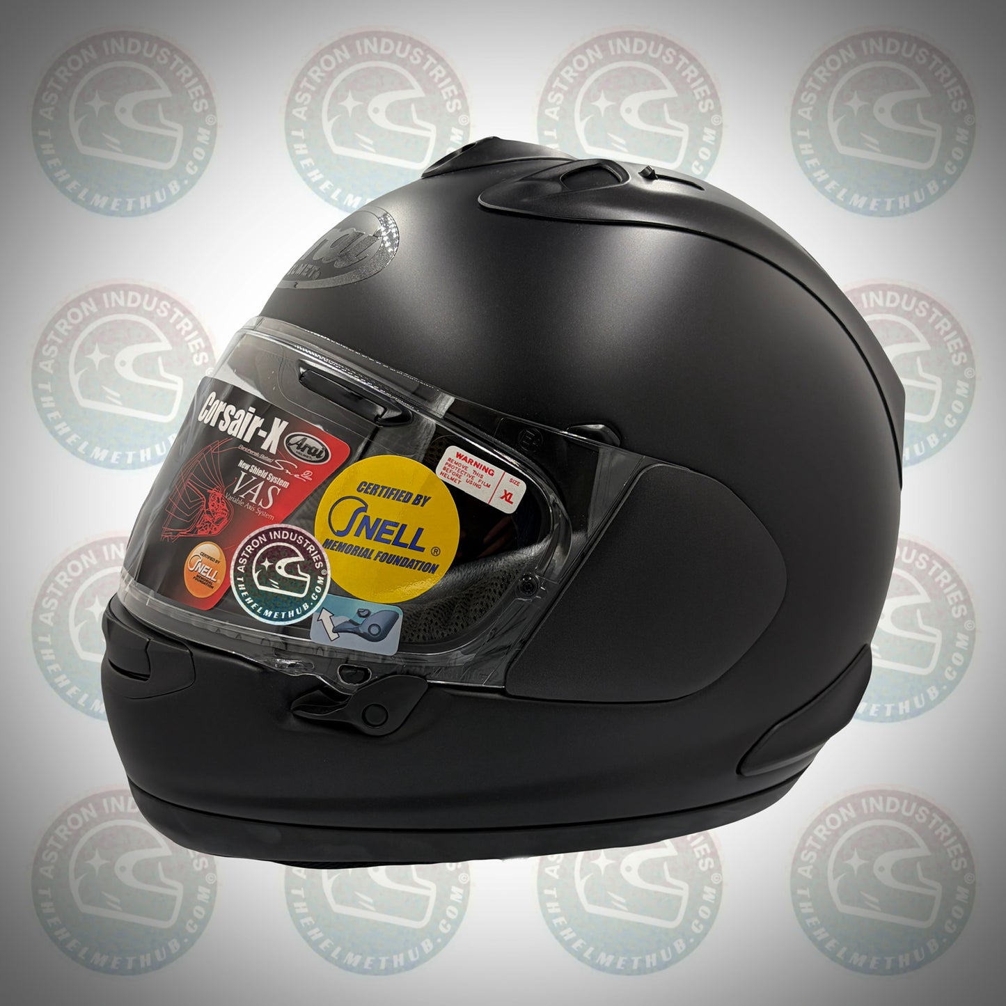 Arai Corsair-X Black Frost Motorcycle Helmet