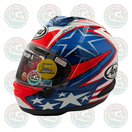 Arai Corsair-X Nicky Hayden "Starline 7" Tribute Motorcycle Helmet
