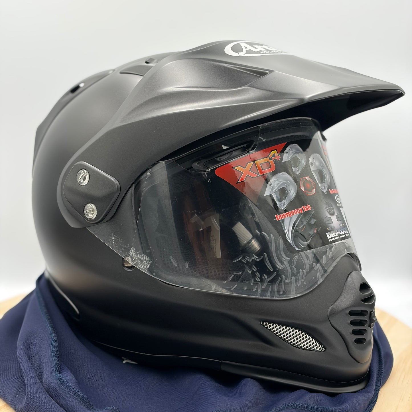 Arai XD4 Black Frost Motorcycle Helmet