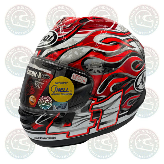 Arai Corsair-X Haga GP Motorcycle Helmet