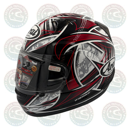 Arai Signet-Q Flash Red Motorcycle Helmet