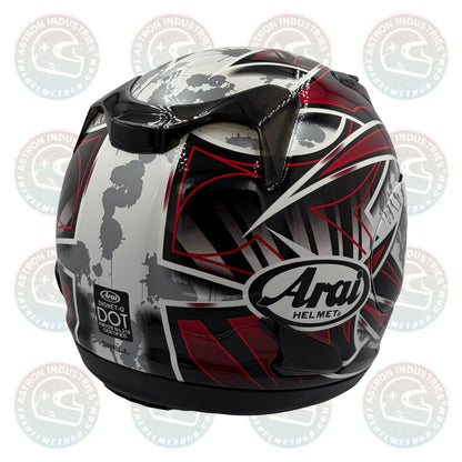 Arai Signet-Q Flash Red Motorcycle Helmet