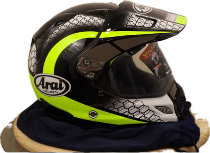 Arai XD-4 Mesh Yellow Motorcycle Helmet