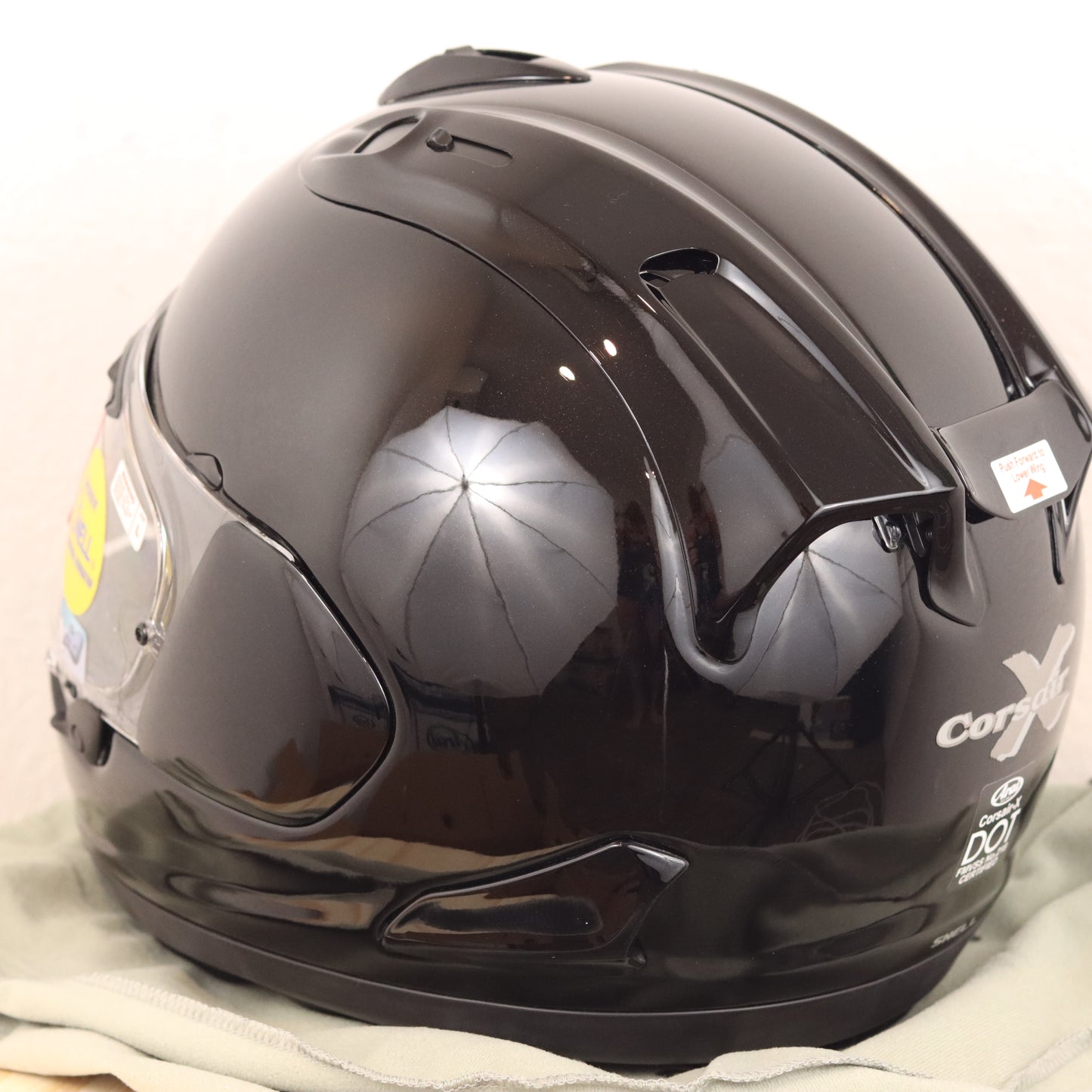 Arai Corsair-X Diamond Black Motorcyle Helmet