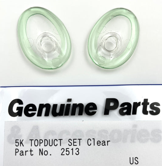 Arai GP-5W Top Duct Set — Clear