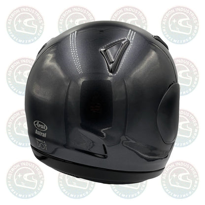 Arai Astral Aluminum Grey Motorcycle Helmet - TheHelmetHub