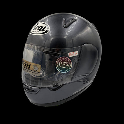 Arai Astral Aluminum Grey Motorcycle Helmet - TheHelmetHub