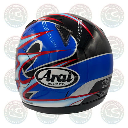 Arai Astral Tempest Black & Blue Motorcycle Helmet - TheHelmetHub