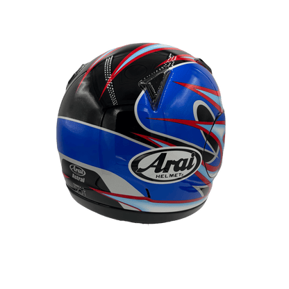Arai Astral Tempest Black & Blue Motorcycle Helmet - TheHelmetHub