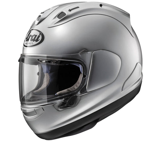 Arai Corsair - X Aluminum Silver Motorcycle Helmet - TheHelmetHub