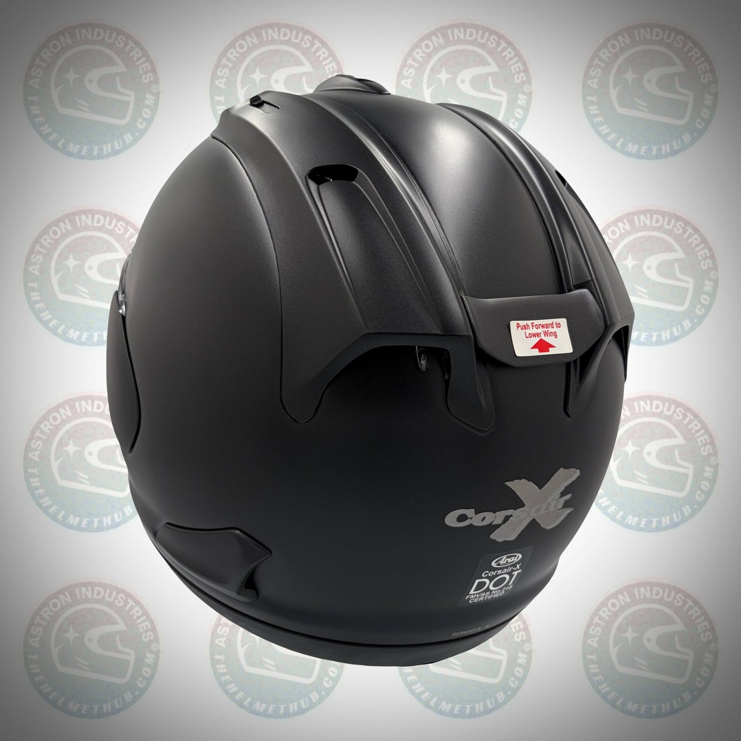 Arai Corsair - X Black Frost Motorcycle Helmet - TheHelmetHub