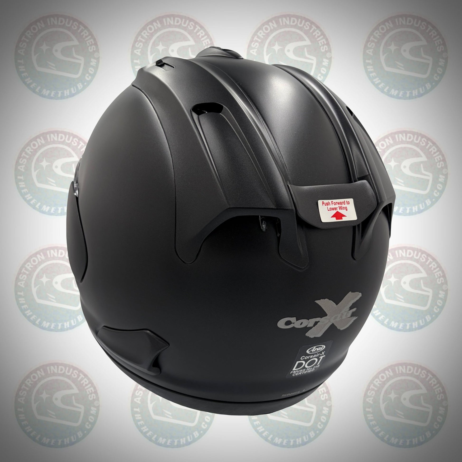 Arai Corsair - X Black Frost Motorcycle Helmet - TheHelmetHub