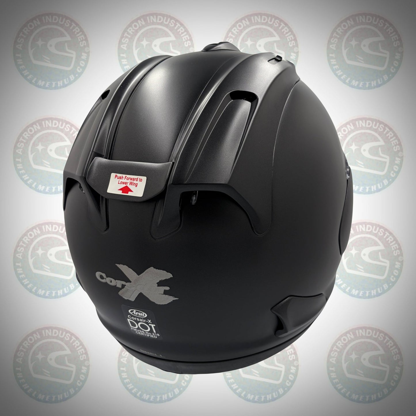 Arai Corsair - X Black Frost Motorcycle Helmet - TheHelmetHub