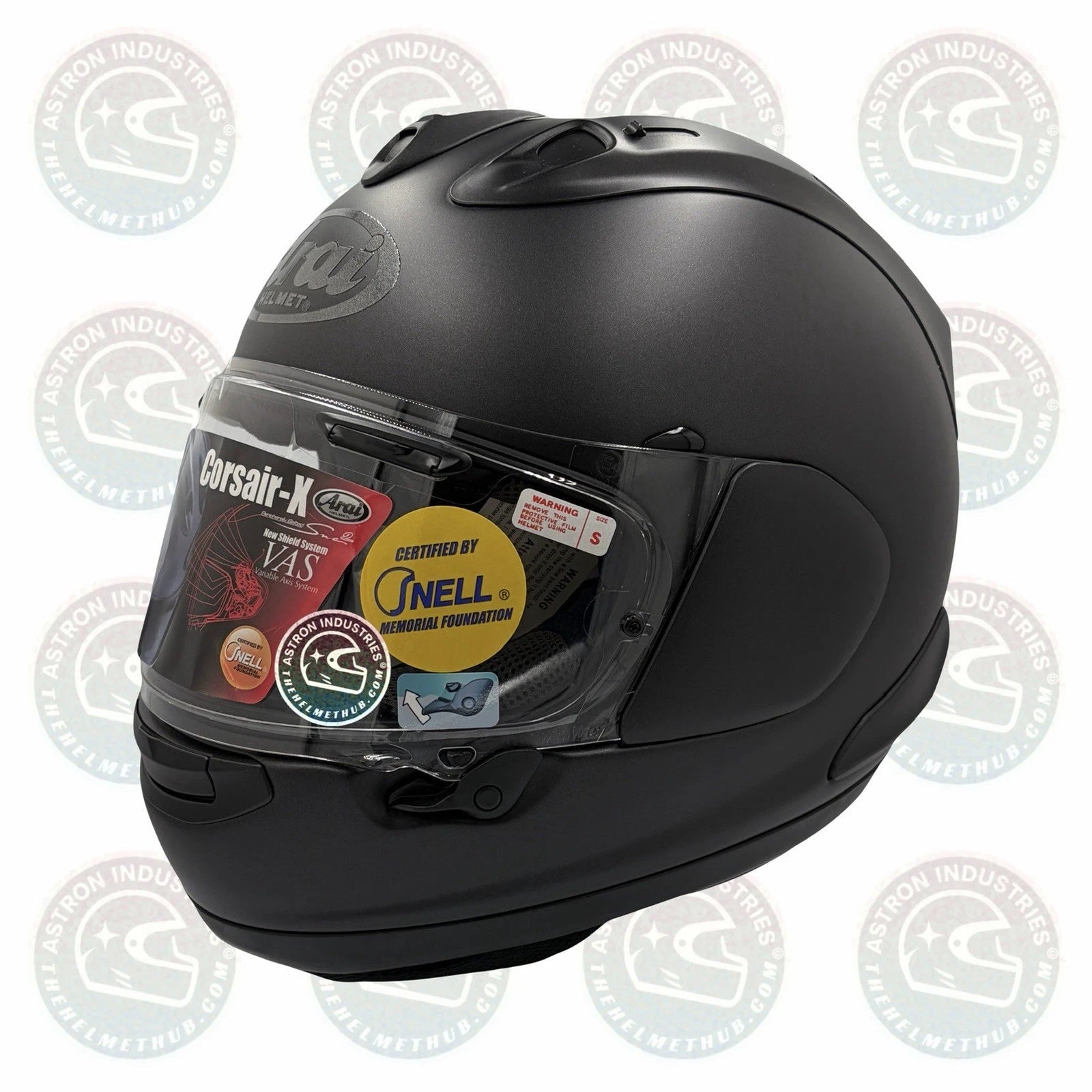 Arai Corsair - X Black Frost Motorcycle Helmet - TheHelmetHub