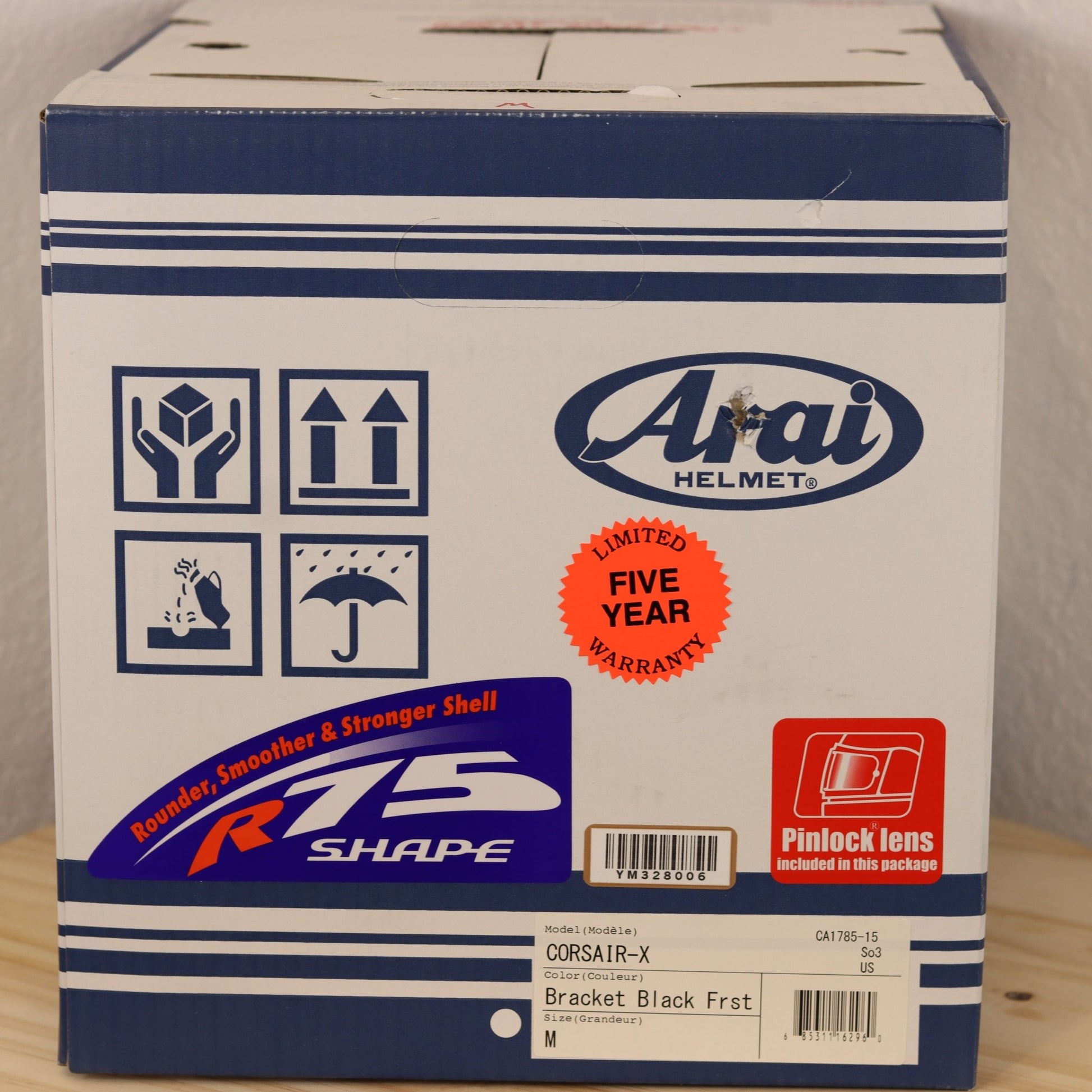 Arai Corsair - X Bracket Black Frost - TheHelmetHub
