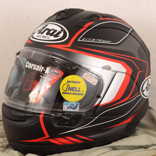 Arai Corsair - X Bracket Black Frost - TheHelmetHub