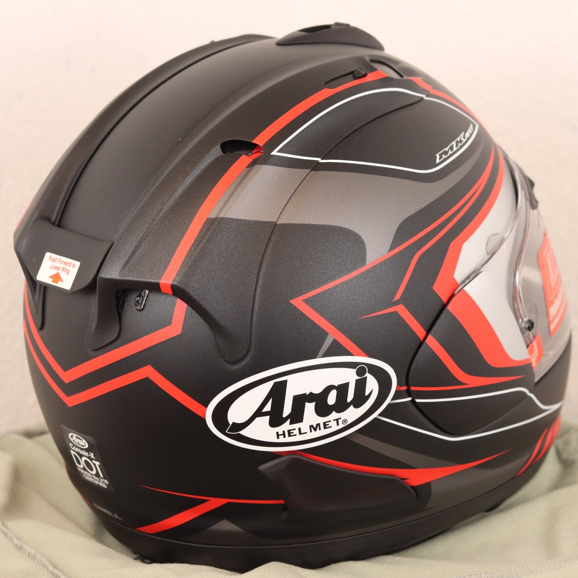 Arai Corsair - X Bracket Black Frost - TheHelmetHub