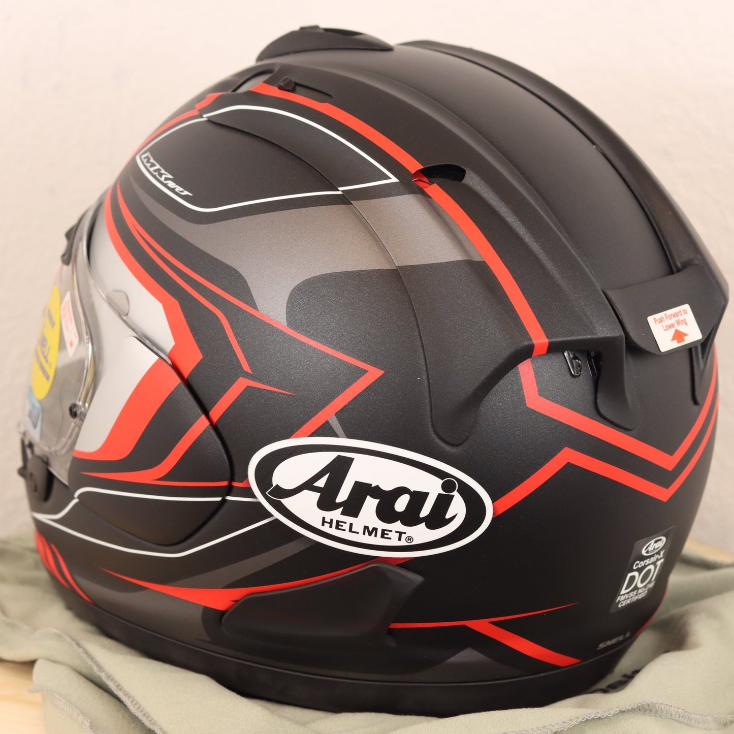 Arai Corsair - X Bracket Black Frost - TheHelmetHub